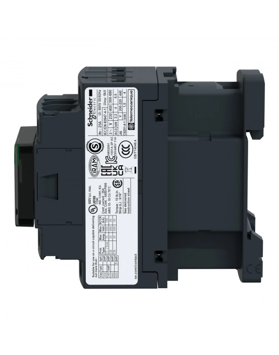 Schneider Electric LC1D09BD TeSys Deca 9 A 4 kW 24 V DC Kontaktör