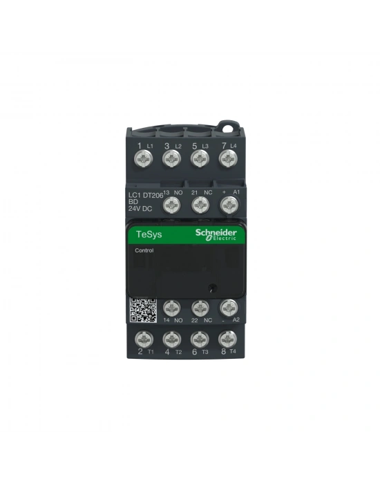 Schneider Electric LC1DT206BD TeSys Deca 4P 20 A 24 V DC Kontaktör