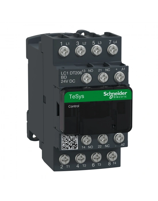 Schneider Electric LC1DT206BD TeSys Deca 4P 20 A 24 V DC Kontaktör