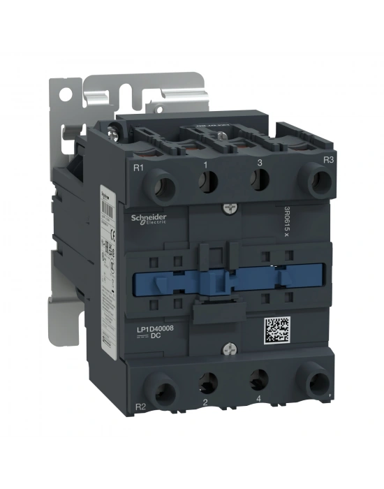 Schneider Electric LP1D40008BD TeSys Deca 4P 60A 24V DC Kontaktör
