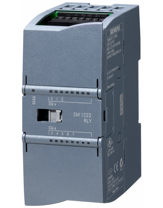 Siemens 6ES7222-1HF32-0XB0 SM 1222 Dijital Çıkış Modülü 8 Röle 2A