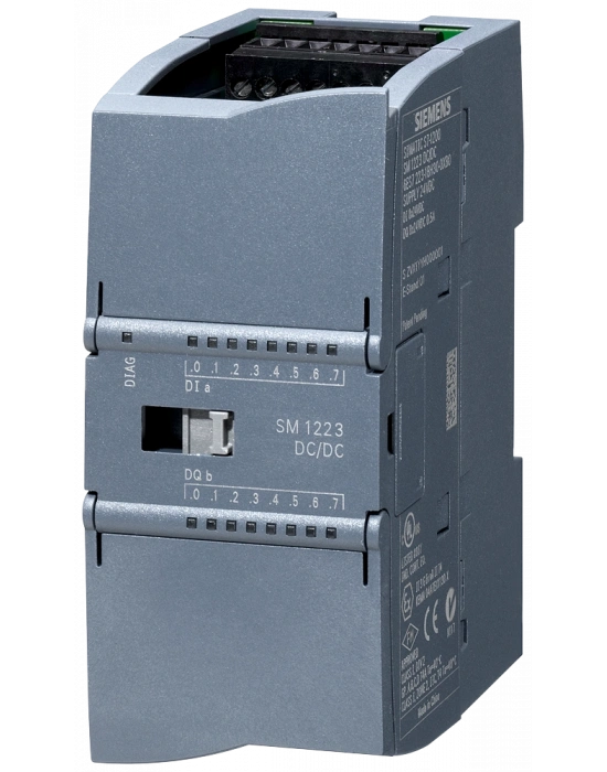 Siemens 6ES7223-1BH32-0XB0 SIMATIC S7-1200 SM 1223 8DI/8DO Dijital Giriş/Çıkış Modülü