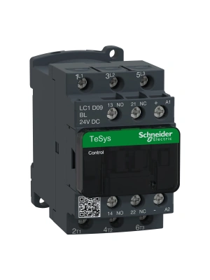Schneider Electric LC1D09BL TeSys Deca 9 A 4 kW 24 V DC Düşük Tüketimli Kontaktör
