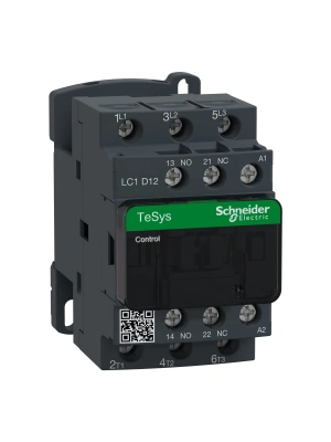 Schneider Electric LC1D12B7 TeSys Deca 12 A 5,5 kW 24 V AC Kontaktör