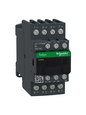 Schneider Electric LC1DT406BL TeSys Deca 4P 40 A 24 V DC Düşük Tüketimli Kontaktör