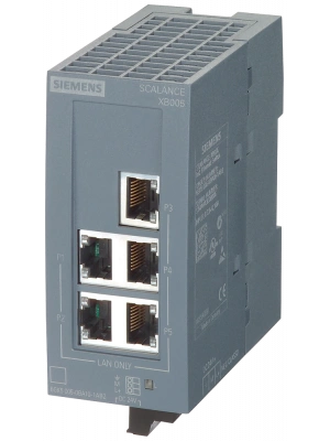 Siemens 6GK5005-0BA00-1AB2 SCALANCE XB005 5 Port Endüstriyel Ethernet Switch