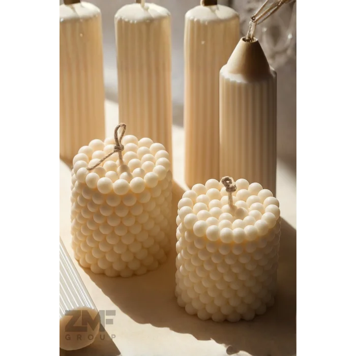 2li Bohem Silindir Bubble Mum