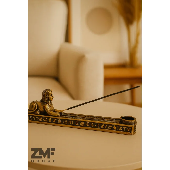 Antik Mısır Sfenks Firavun Aslanı Tütsülük