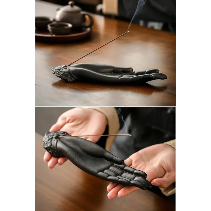 El Şeklinde Çubuk Tütsülük Ruka Tütsülük Oda Kokusu, Taş Tütsülük