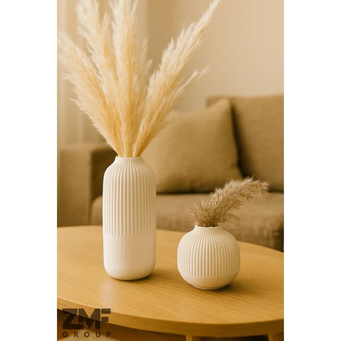 İskandinav Tarz 2li Dekoratif Vazo