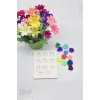 11li Çiçek Silikon Kalıp Mum, Sabun, Beton, Epoki İçin