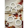 Sade Tasarım Tealight Mumluk Söz Nişan ve Özel Günler İçin 2 Adet