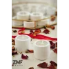 Silindir Tealight Mumluk Söz Nişan ve Özel Günler İçin 2 Adet
