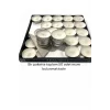 Tealight 50li Mum Parti Ve Özel Günler Için Uygun 3 Saat Yanar 35mm Çap