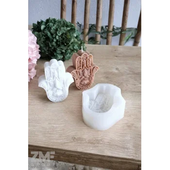 Fatma Ana Eli Silikon Kalıp Mum Taştozu Epoksi