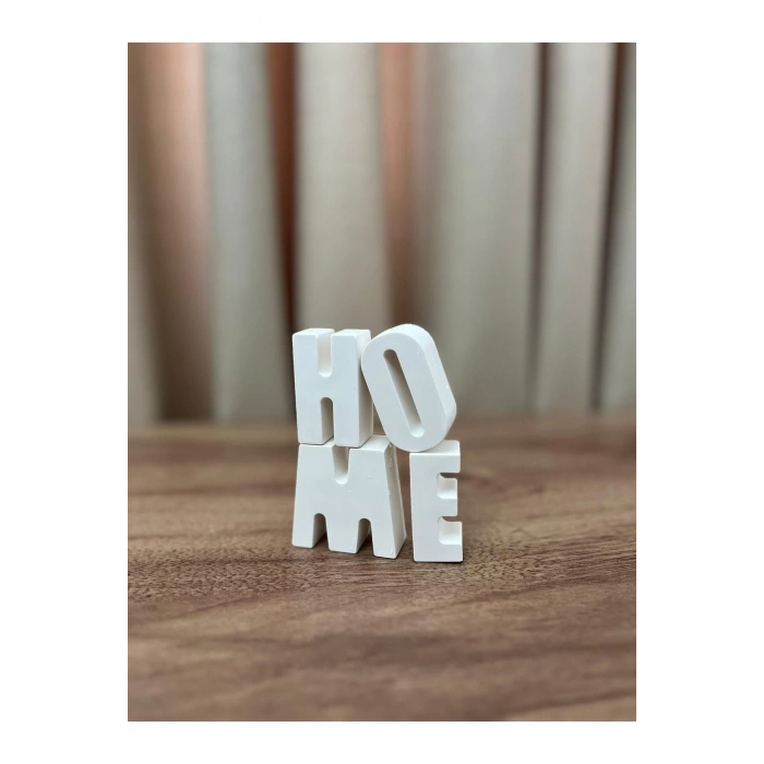 Home Yazısı Ev Dekoratif Obje Home Biblo