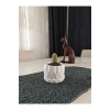 Geometrik Tasarım Sukulent Saksı ve Alt Tabağı