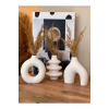 Minimal 3lü Vazo Vazo Seti Özel Günler Için Çoklu Paket(5 SET, 15 PARÇA VAZO IÇERİR)