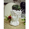 Helen Figürlü Beton Sukulent Saksısı 9,5cm