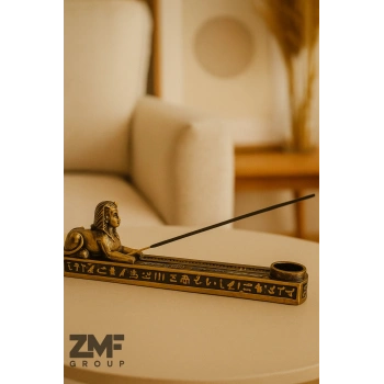 Antik Mısır Sfenks Firavun Aslanı Tütsülük