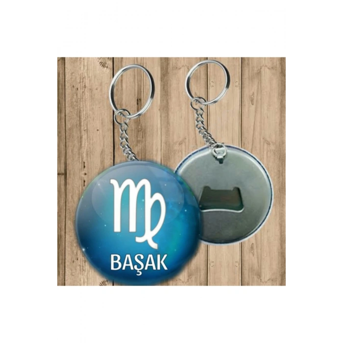 Başak Burcu Anahtarlık - Açacaklı Anahtarlık