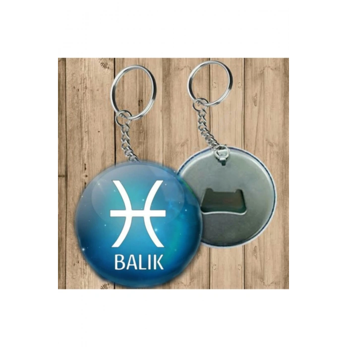 Balık Burcu Anahtarlık - Açacaklı Anahtarlık
