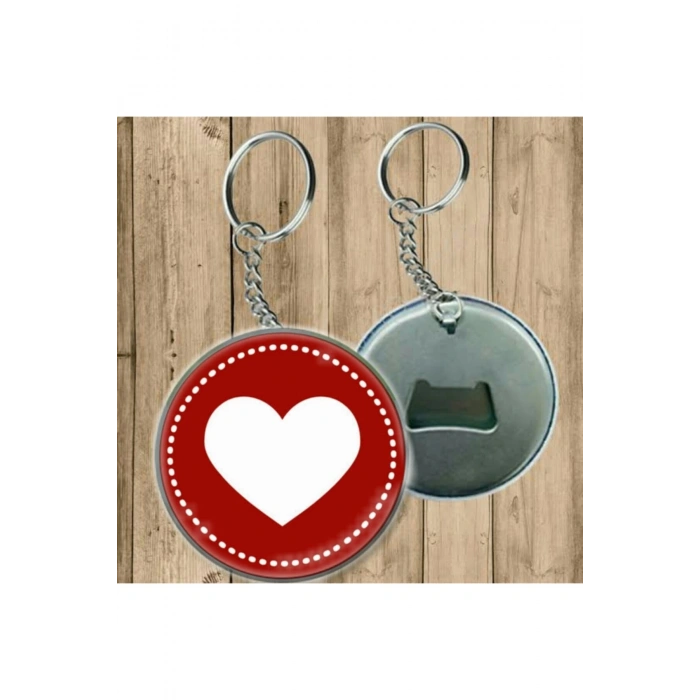 Kalp Model Anahtarlık - Açacaklı Anahtarlık
