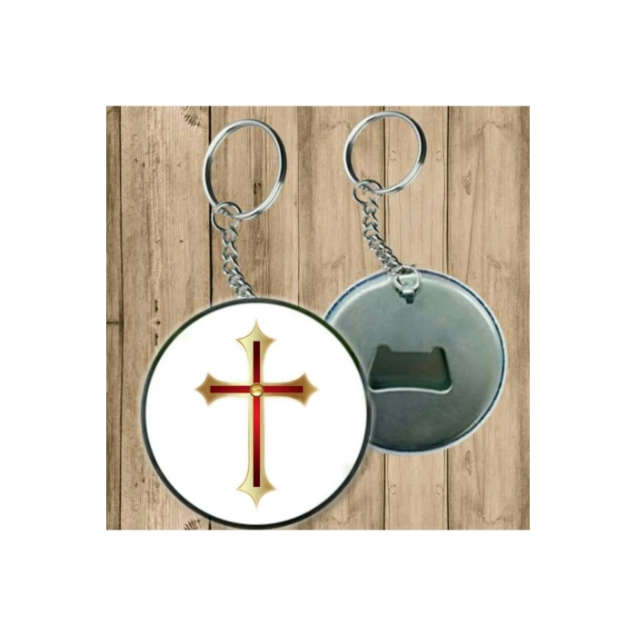 Haç Model Anahtarlık - Açacaklı Anahtarlık