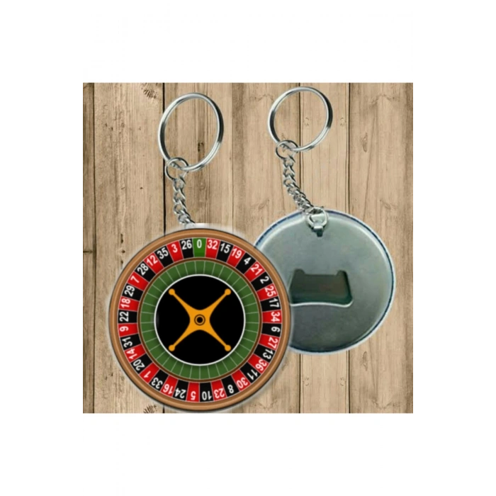Rulet Model Anahtarlık - Açacaklı Anahtarlık