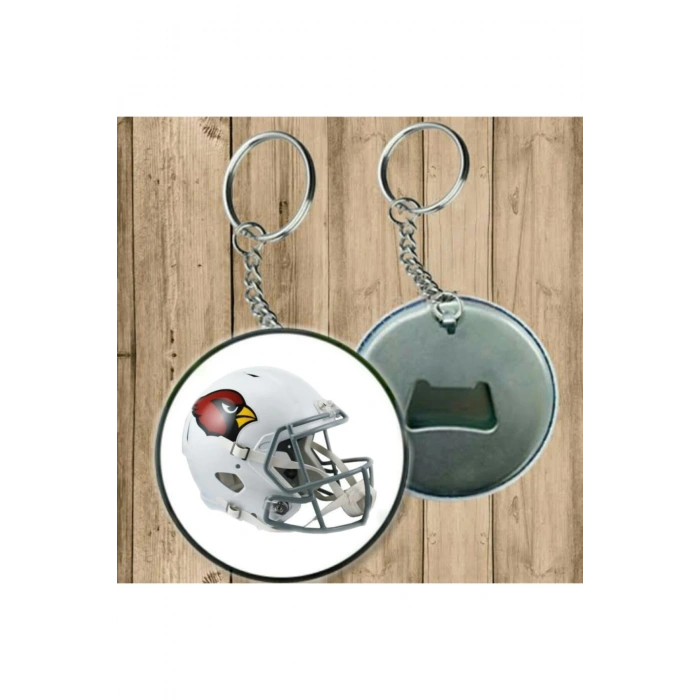 American Futbol Kaskı Model - Açacaklı Anahtarlık