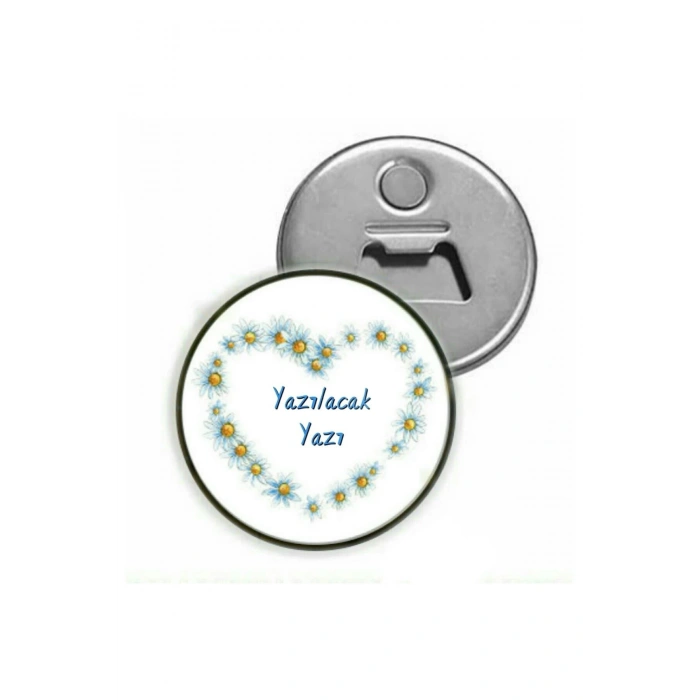 Anneler Günü Hediyesi Isime Özel Magnet ( Açacaklı Magnet )