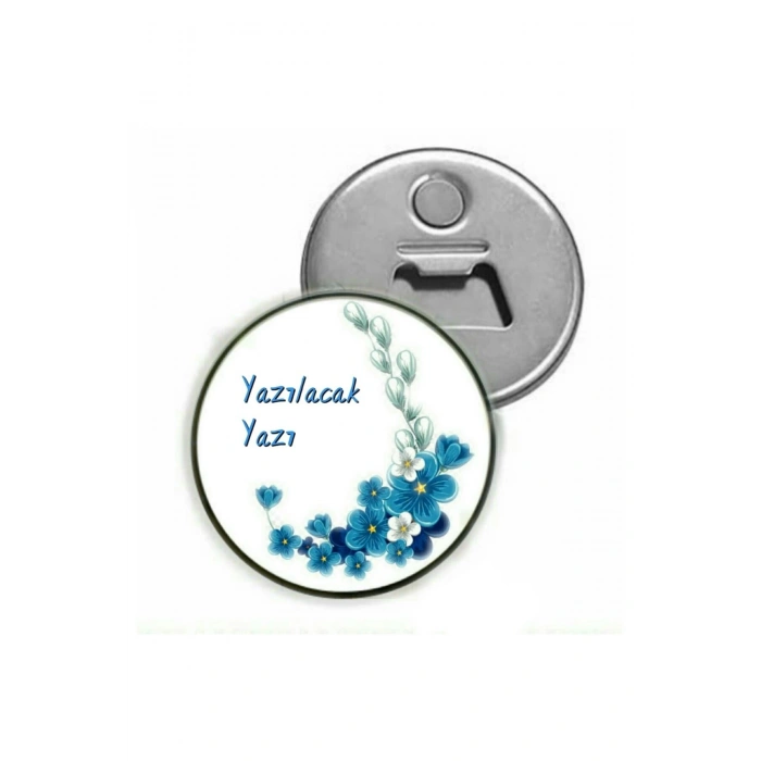 Anneler Günü Hediyesi Isime Özel Magnet ( Açacaklı Magnet )