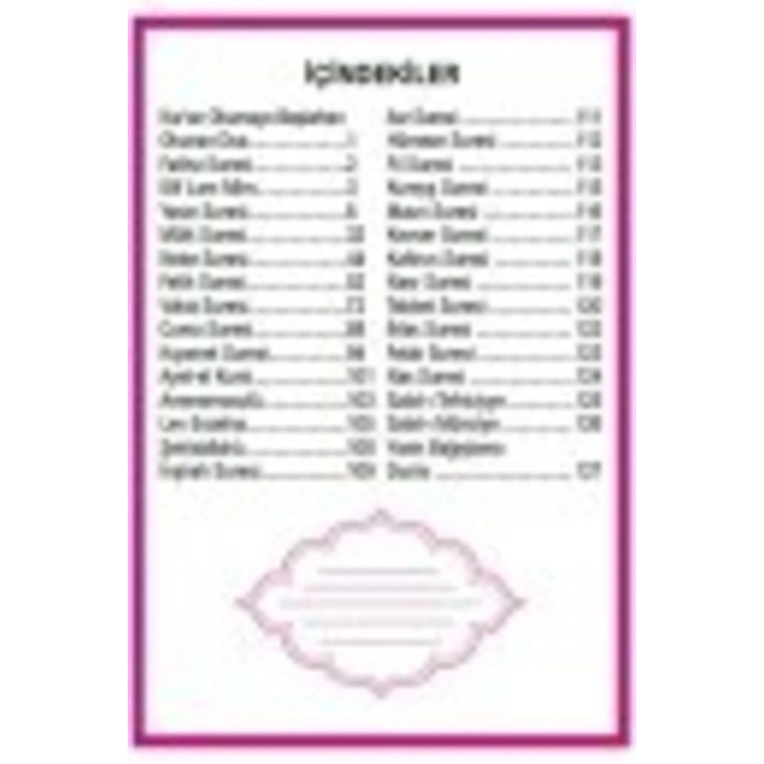 Çanta Boy 128 Sayfa Kadife Kaplı Yasin - Beyaz Yasin Kitabı - Beyaz Kadife Yasin - Sesli Yasin