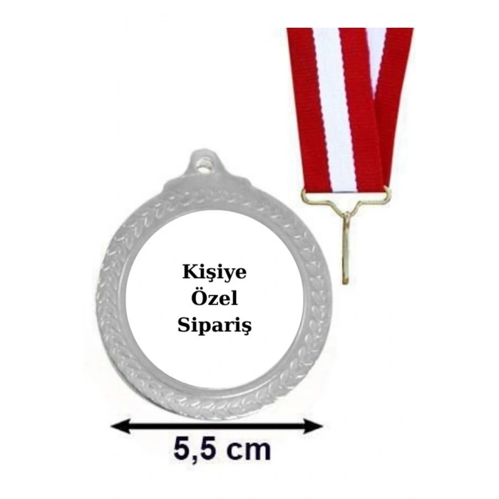 Kişiye Özel Gümüş Madalya - Ödül Madalyası- gümüş Madalya ( 20 Adet )