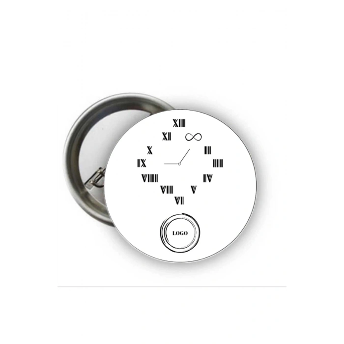 Kişiye Özel 10 Kasım Rozeti- Saat Atatürk Rozeti ( 20 Adet )