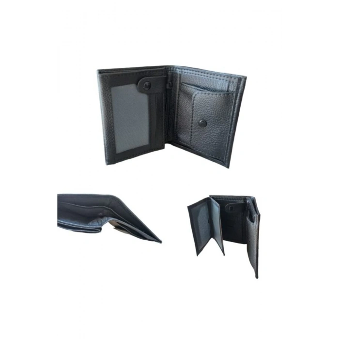 Siyah Cüzdan - Çok Gözlü Cüzdan