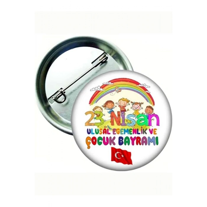 23 Nisan Rozeti - 23 Nisan Öğrenci Rozeti ( 20 Adet )
