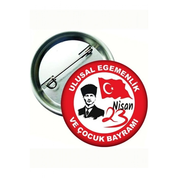 23 Nisan Rozeti - 23 Nisan Öğrenci Rozeti ( 20 Adet )