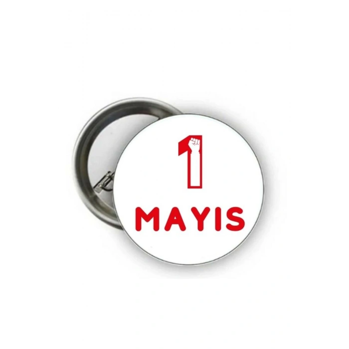 1 Mayıs Rozet - İşçi Bayramı Rozetleri ( Model 2 )