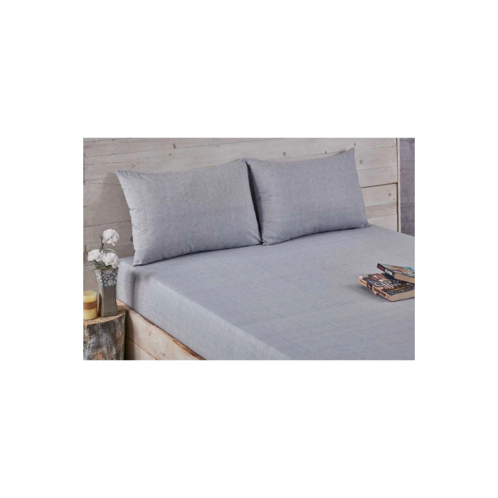 180 x 200 Çift Kişilik Lastikli Çarşaf Takımı - Battal Boy Çarşaf Seti