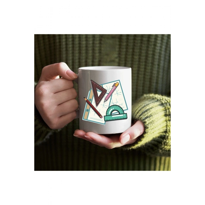 Öğretmenler Günü Bardağı - Matematik Öğretmeni Bardağı