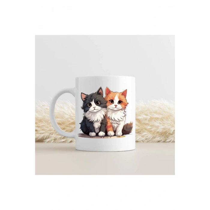 Kedi Model Bardak - Kedili Bardak