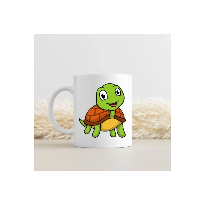 Kaplumbağa Model Bardak - Kaplumbağalı Bardak