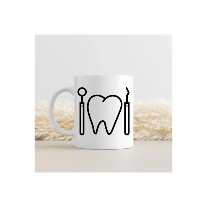 Diş Doktoru Model Bardak - Doktor Bardağı