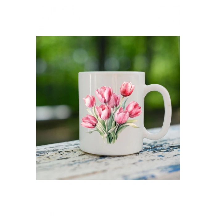 Lale Model Bardak - Laleli Bardak