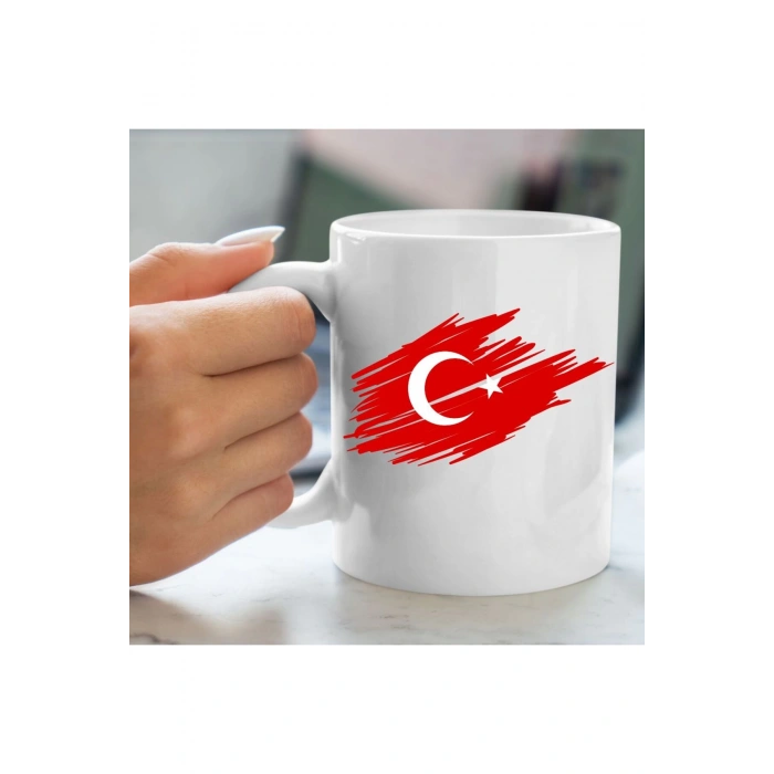 Türk Bayraklı Bardak - Türk Model Bardak