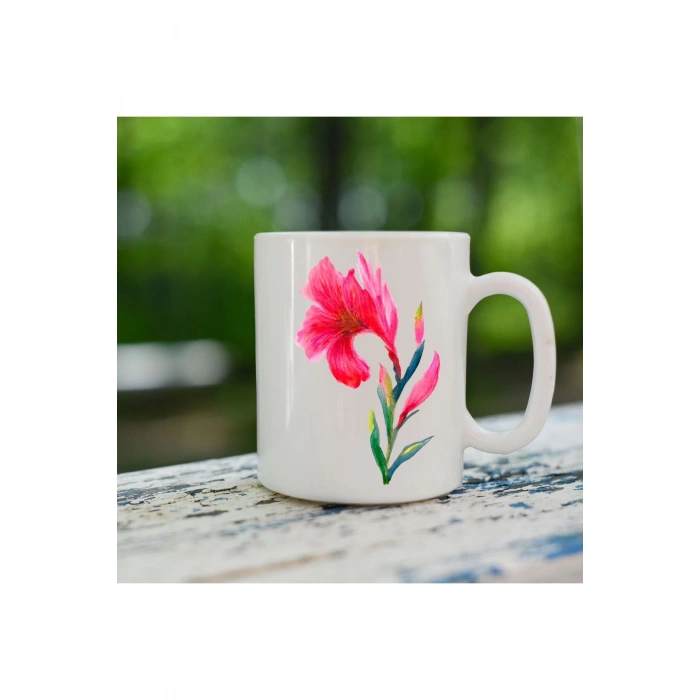 Kana Çiçeği Model Bardak - Kana Çiçeği Bardağı