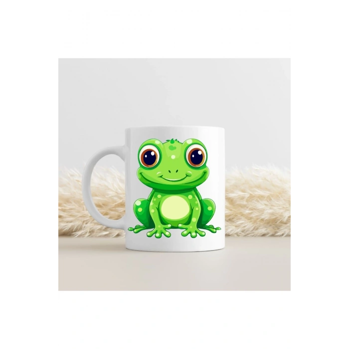 Kurbağa Model Bardak - Kurbağalı Bardak