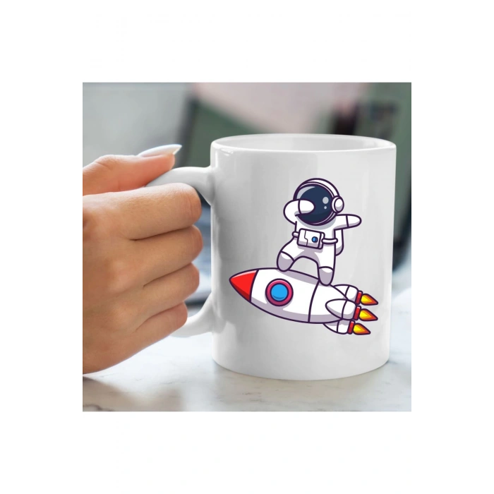 Astronot Model Bardak - Astronot Bardağı