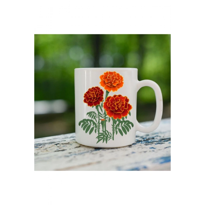 Morigold Çiçeği Model Bardak - Morigold Bardağı